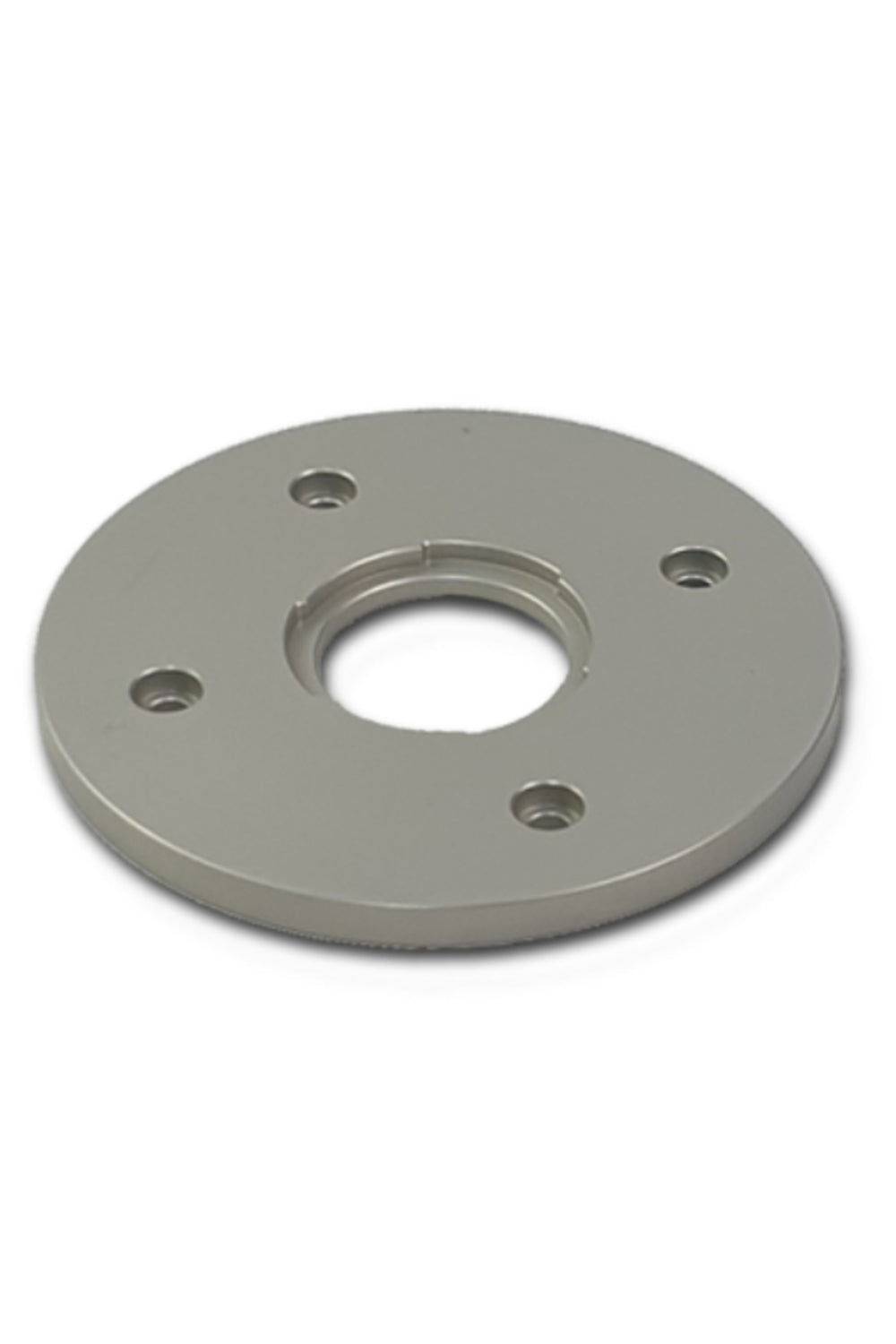 Round router base plate for Milwaukee M18