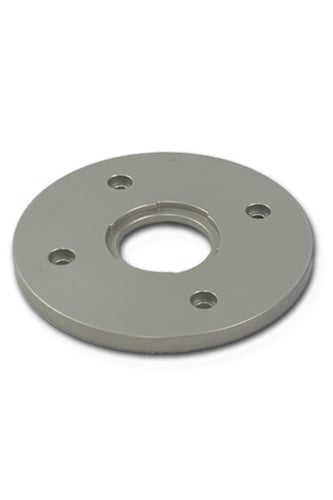 Aluminum round base plate for Milwaukee M18 cordless compact routers